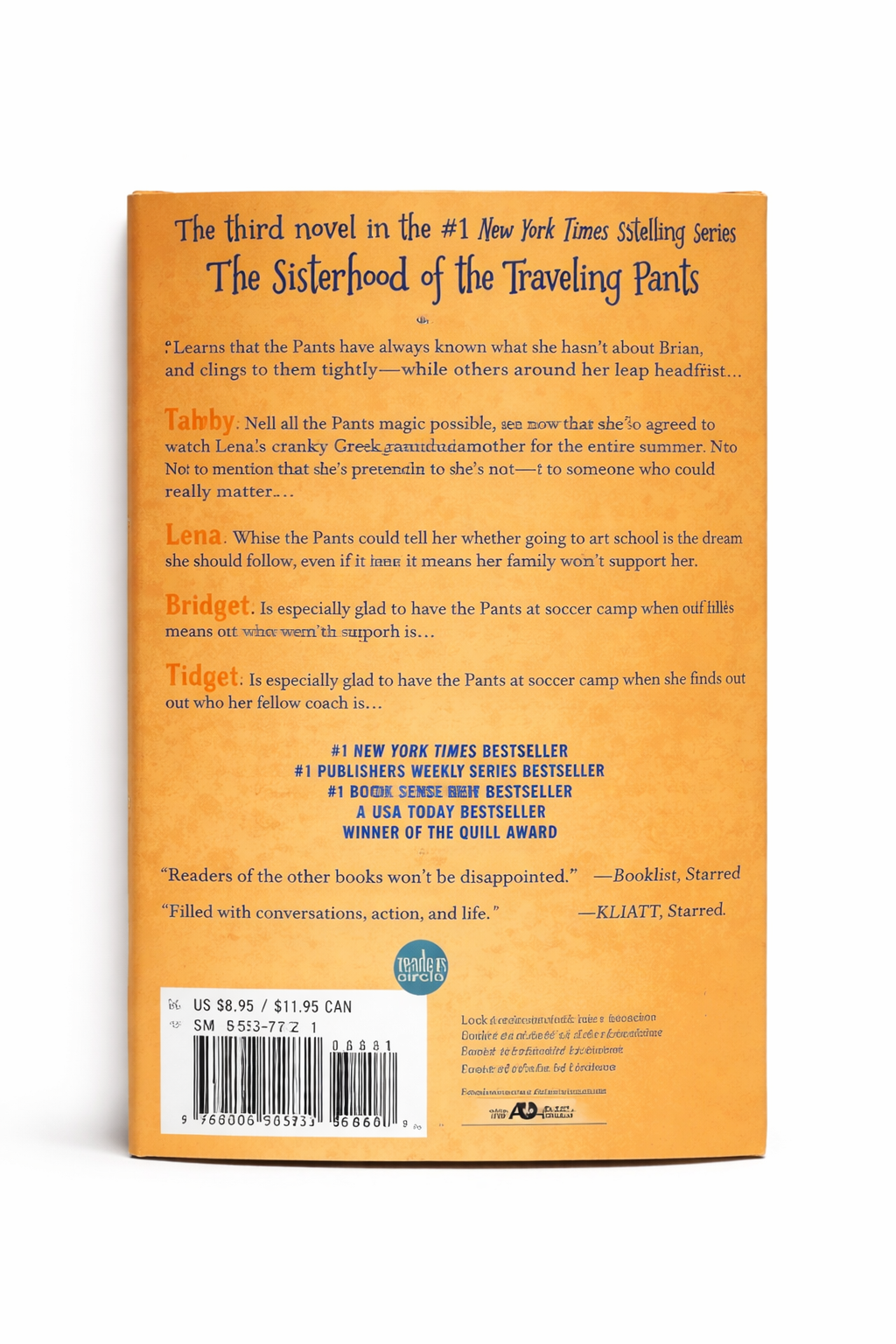 Girls in Pants The Third Summer of the SIsterhood