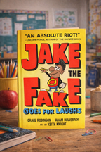 Jake the Fake Goes for Laughs by Craig Robinson & Adam Mansbach | Kids Chapter Book | Used Copy