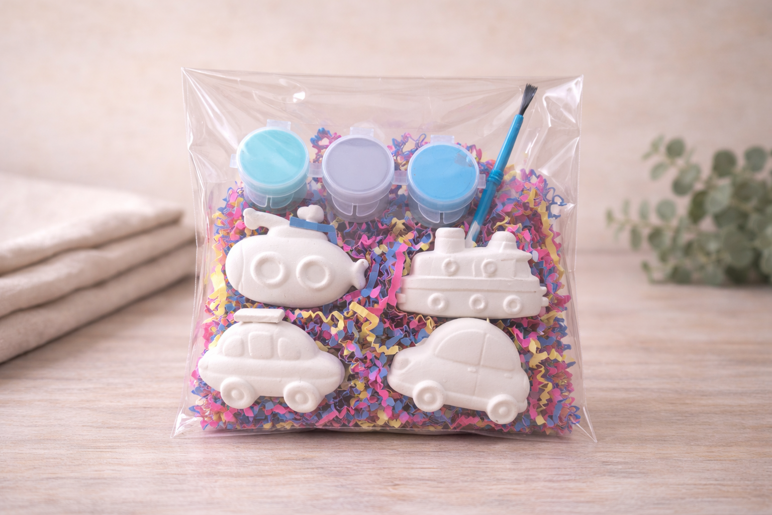🎨 Paint Your Own Clay Kit