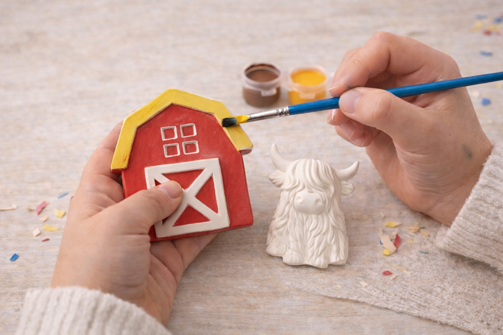 🎨 Paint Your Own Clay Kit