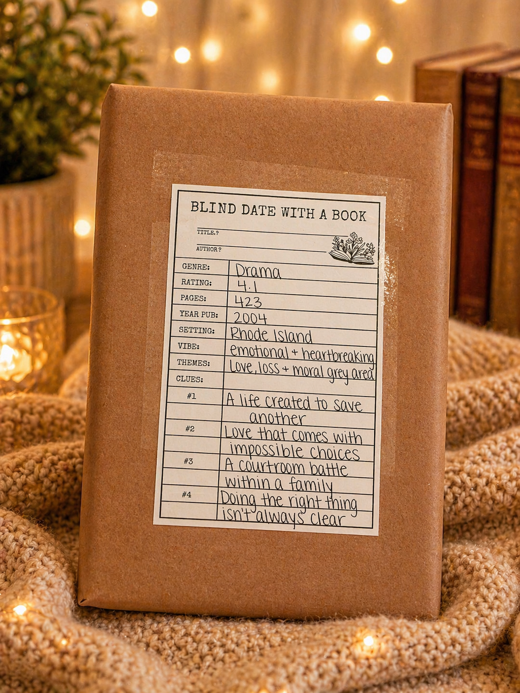 Blind Date with a Book | Mystery Book Bundle | Cozy Reading Gift | Paper & Pine