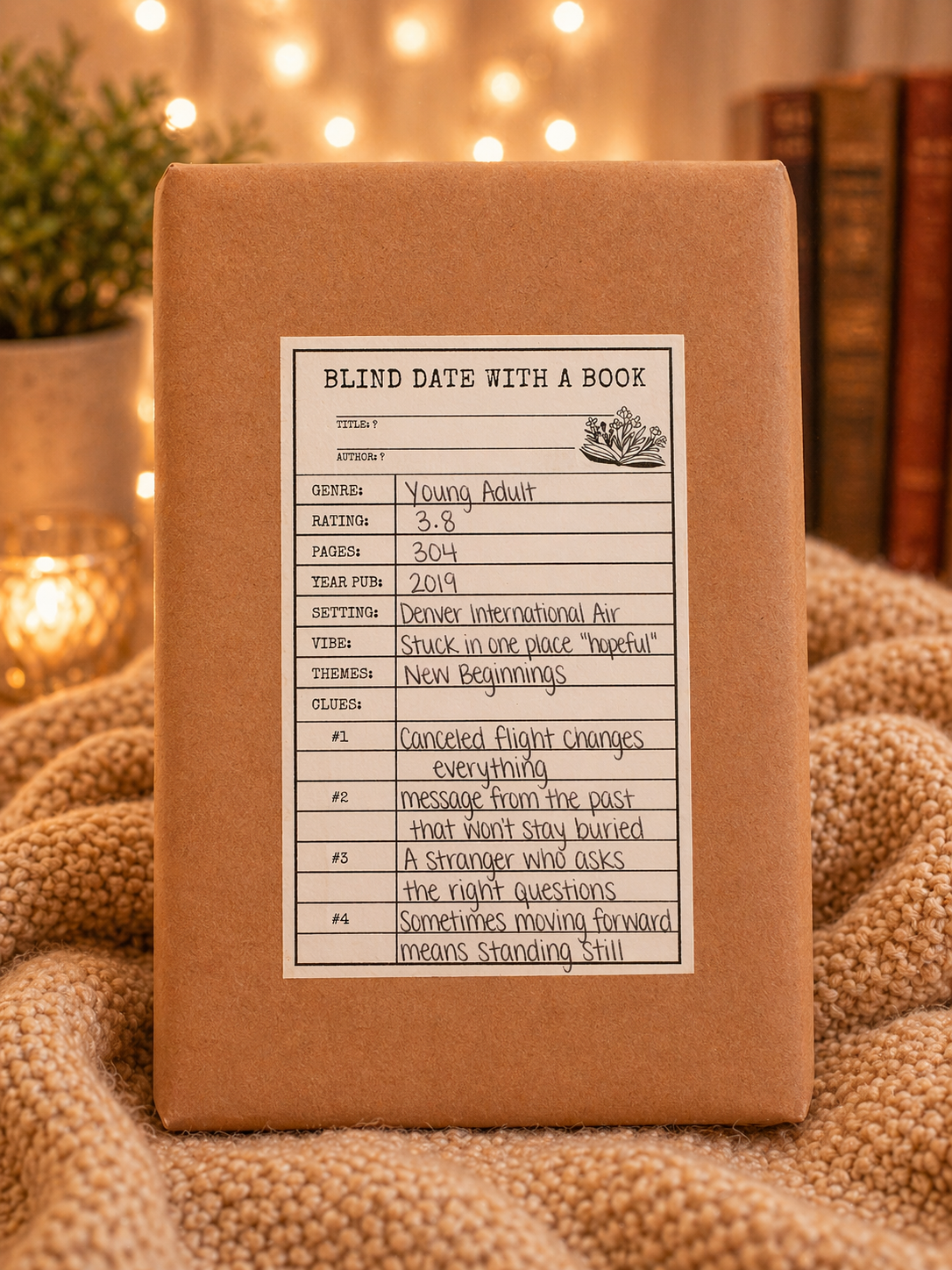 Blind Date with a Book | Mystery Book Bundle | Cozy Reading Gift | Paper & Pine