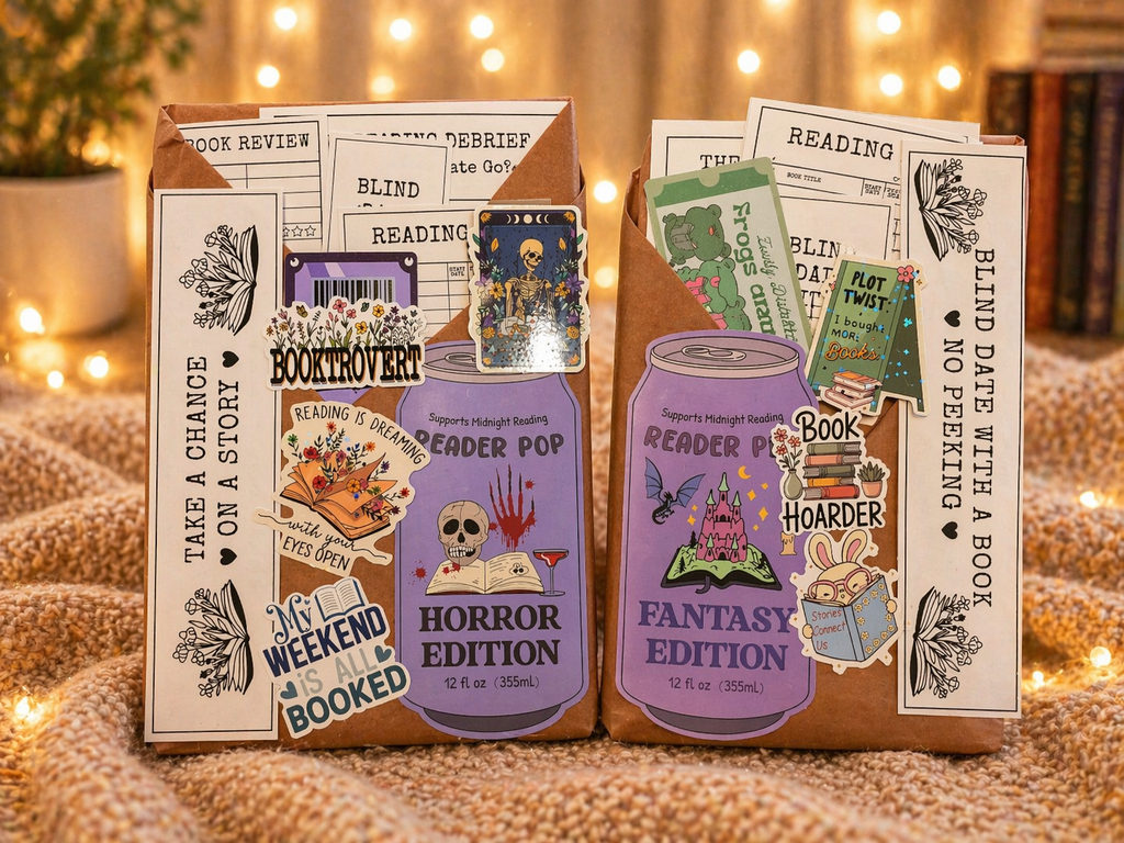 Blind Date with a Book | Mystery Book Bundle | Cozy Reading Gift | Paper & Pine