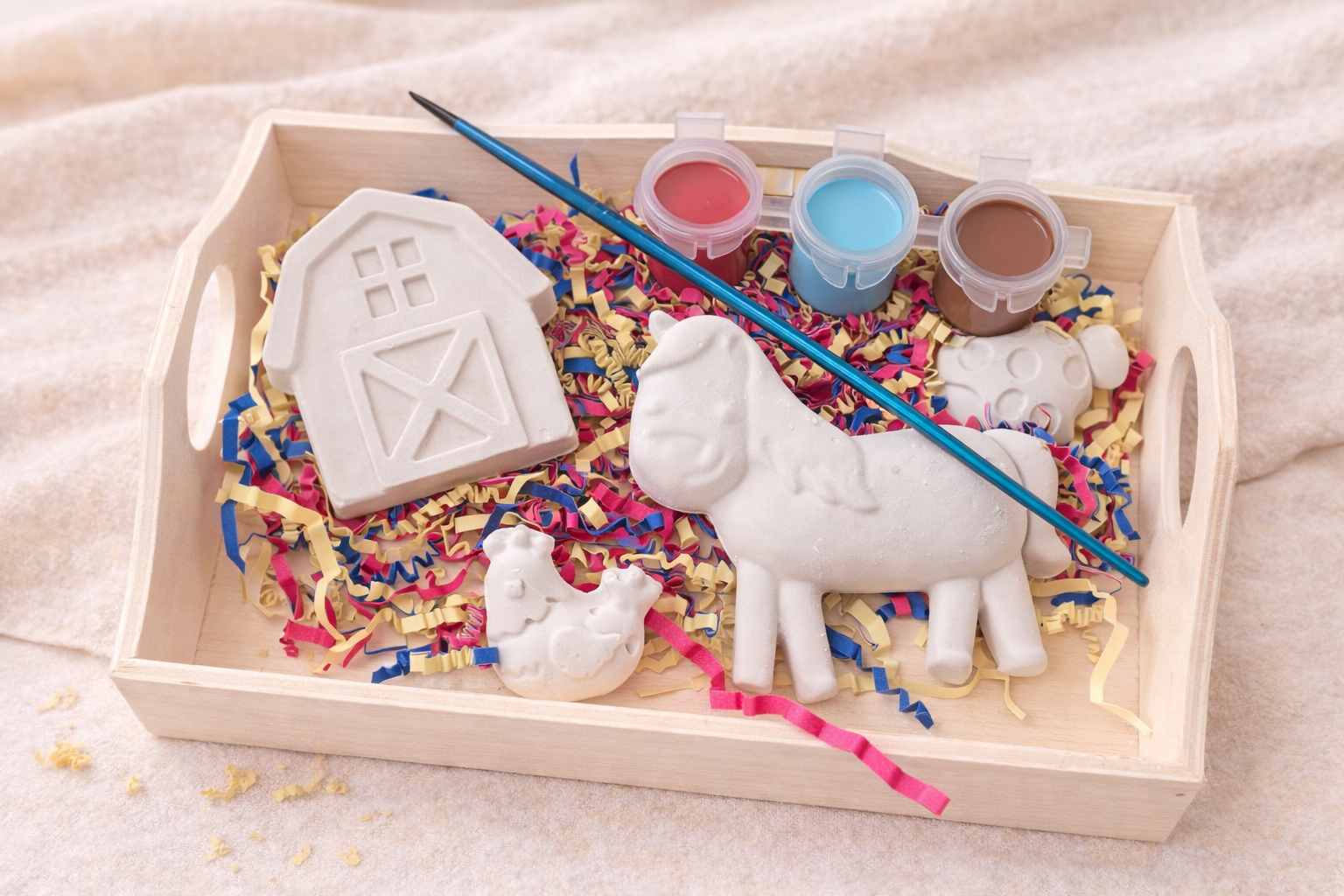 🎨 Paint Your Own Clay Kit