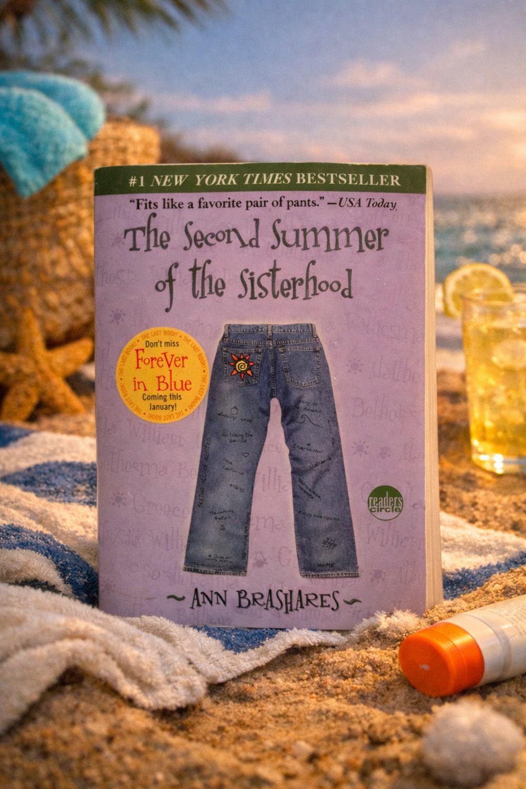 The Second Summer of the Sisterhood by Ann Brashares | Sisterhood of the Traveling Pants Book 2 | Used Book