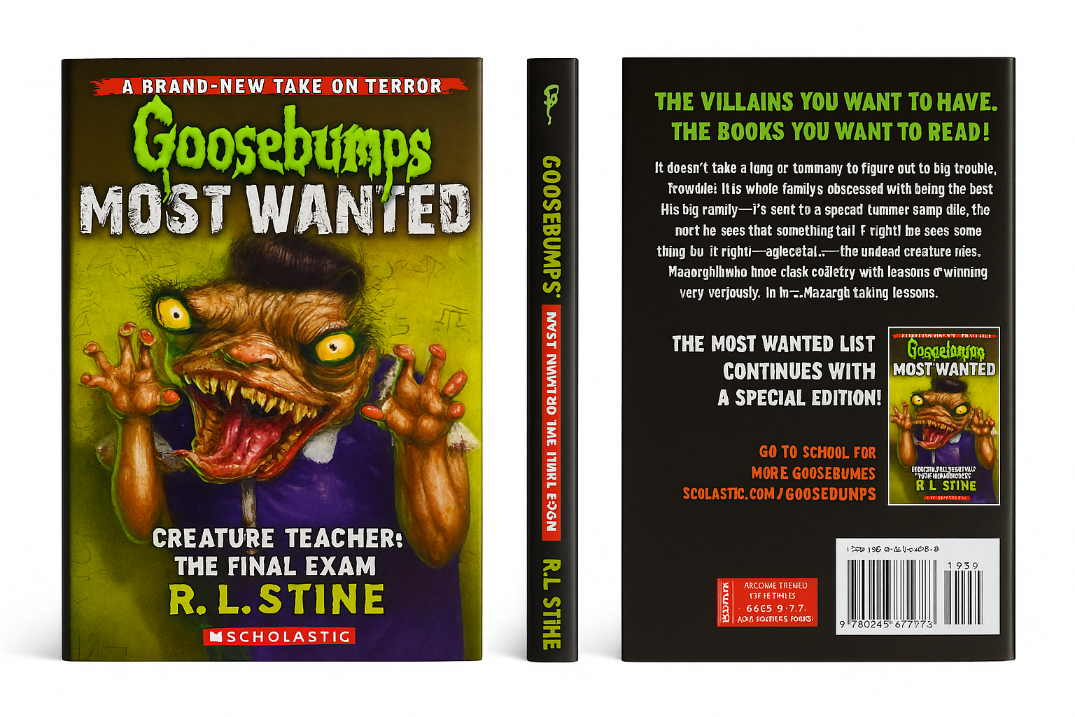 Goosebumps Most Wanted: Creature Teacher: The Final Exam