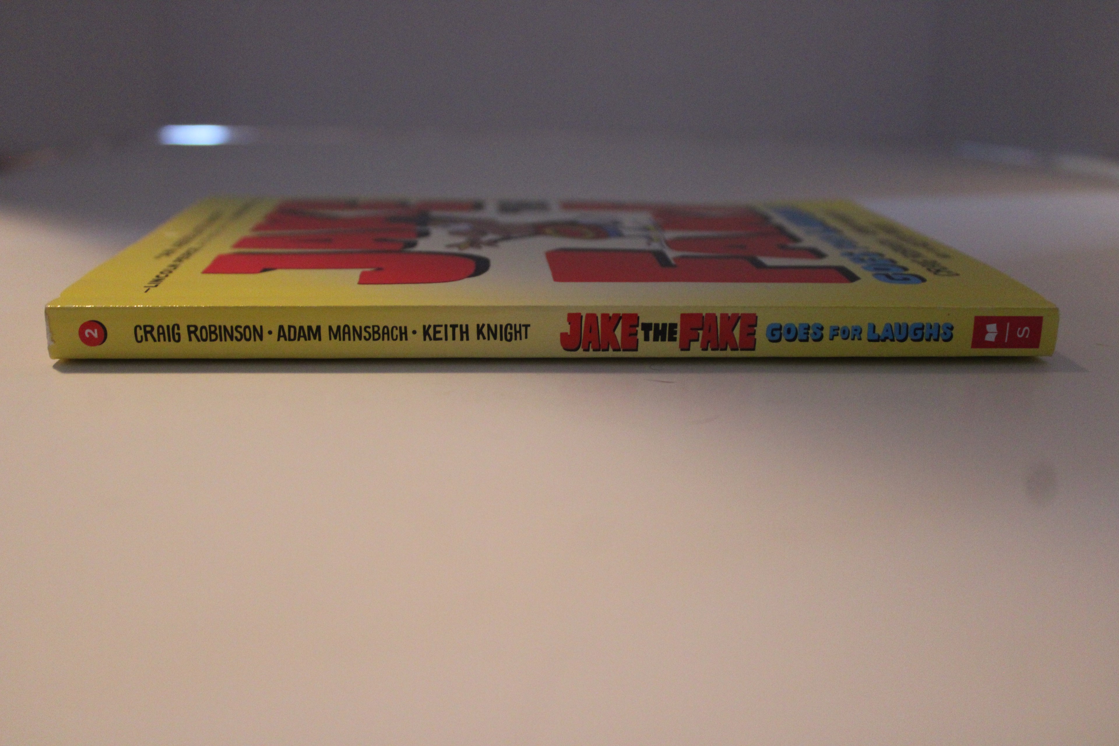 Jake the Fake Goes for Laughs by Craig Robinson & Adam Mansbach | Kids Chapter Book | Used Copy