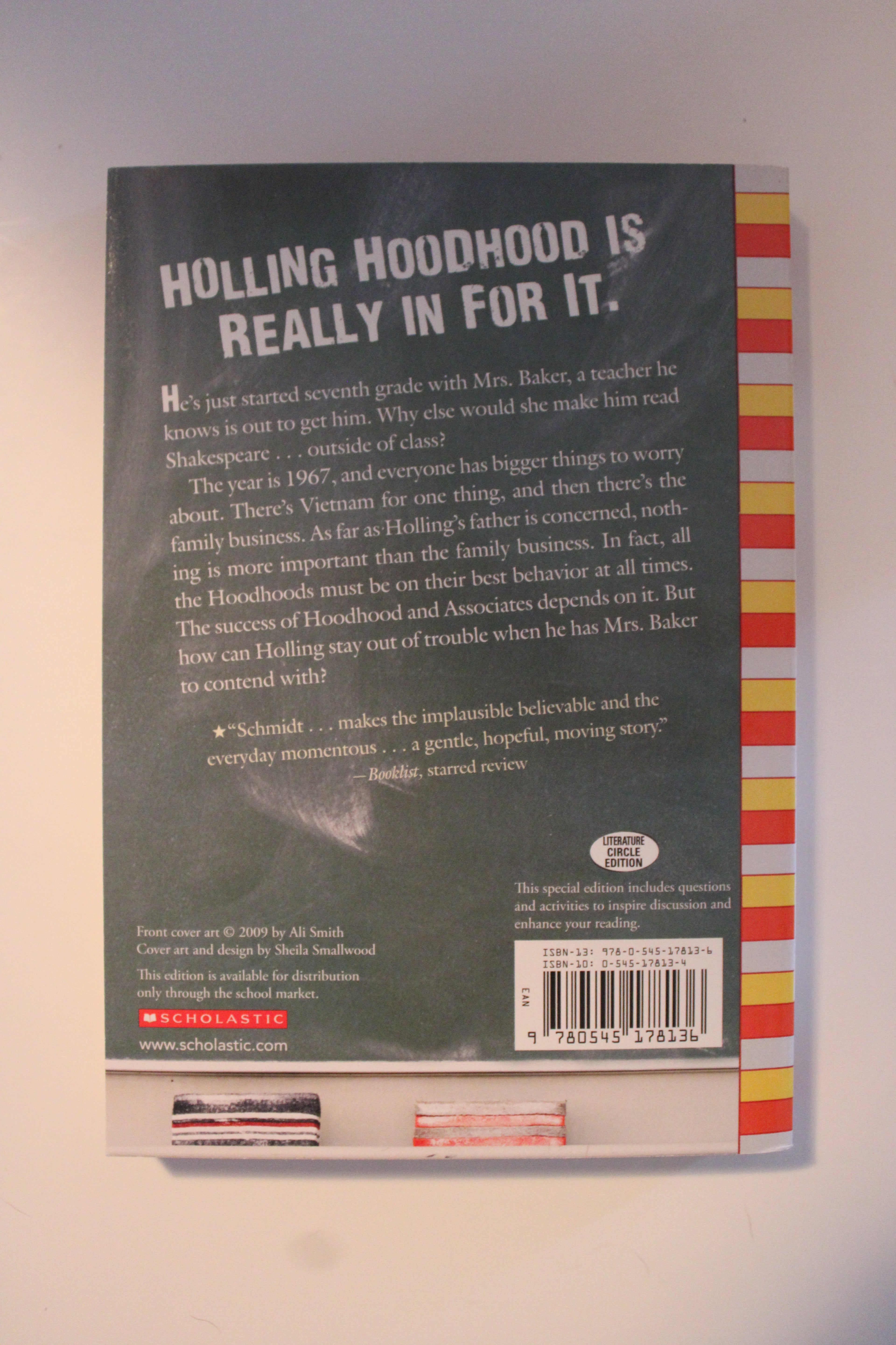 The Wednesday Wars by Gary D. Schmidt | Newbery Honor Book | Used Book